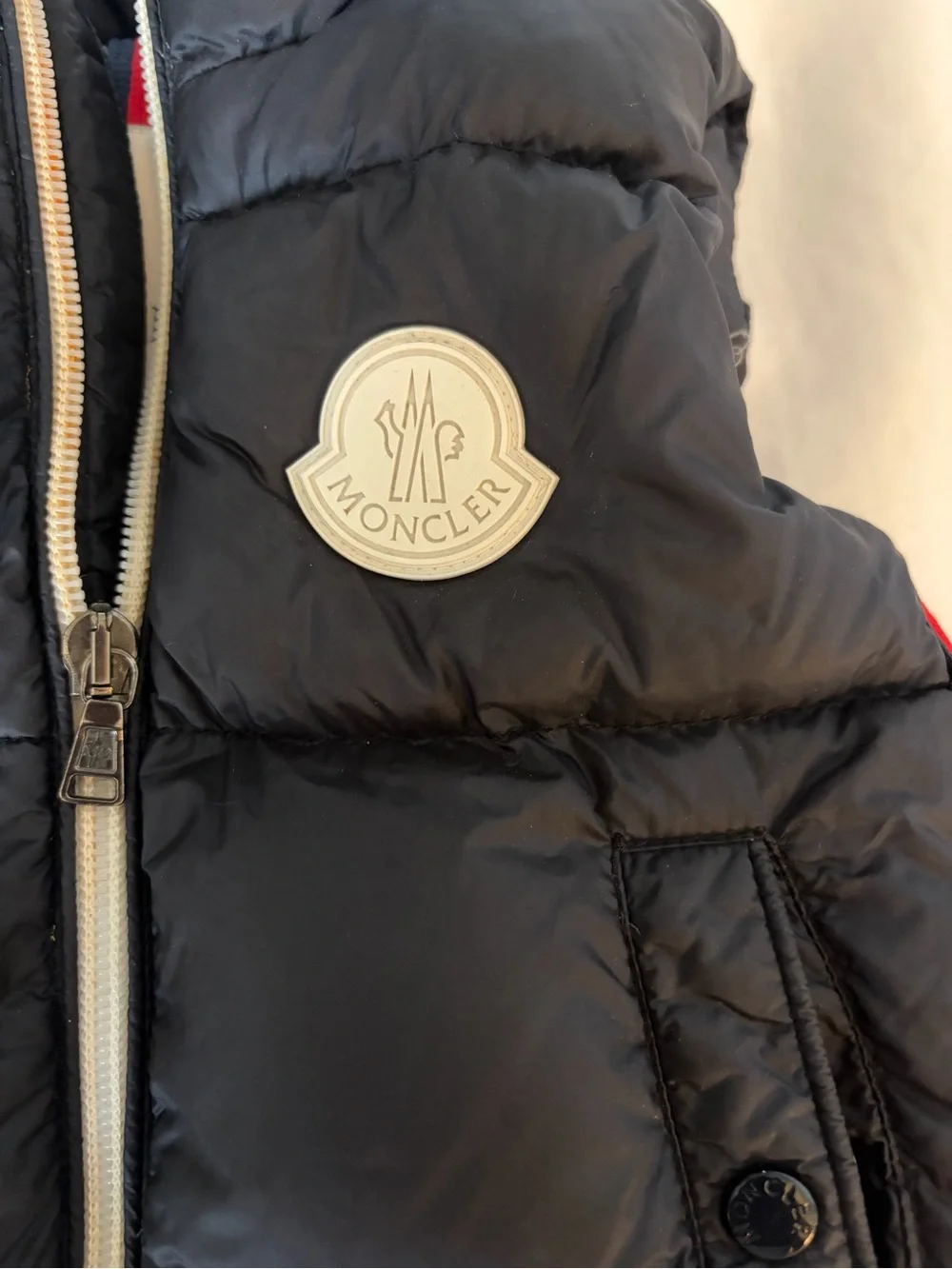 Moncler textured quilted